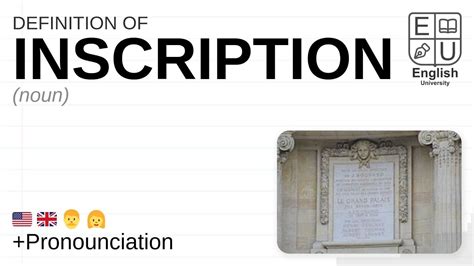 inscription definition.